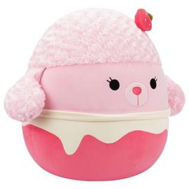 Squismallows 20'' Chloe Strawberry Poodle Plush