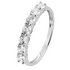 Revere 9ct White Gold Claw Cubic Zirconia Eternity Ring