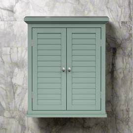 Teamson Glancy 2 Door Wall Cabinet - Sage Green