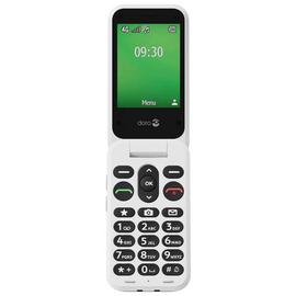 SIM Free Doro Leva E30 Mobile Phone - Black and White