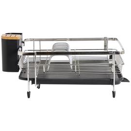 Argos Home Extendable Dish Drainer - Silver