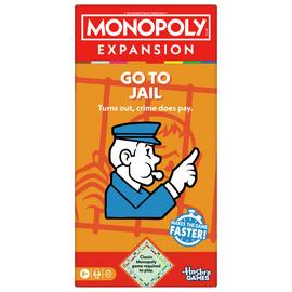 Hasbro Monopoly Go to Jail Expansion Card Pack