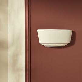 Argos Home Mars Ceramic Tiered Wall Light - White