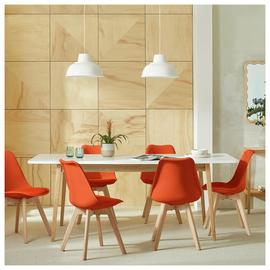Habitat Sylas Extending Dining Table & 6 Chairs