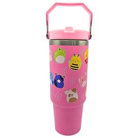 Hox Squishmallows Bradley Pink Travel Mug - 880ml