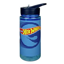 Hox Hot Wheels Blue Sipper Water Bottle - 600ml