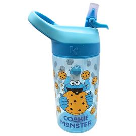 Hox Sesame Street Cookie Monster Sipper Water Bottle - 500ml