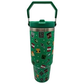 Hox Minecraft Bradley Green Travel Mug - 880ml