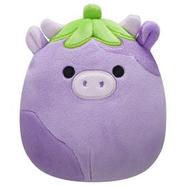 Squishmallows 7.5 inch Frederick The Eggplant Cow Plush