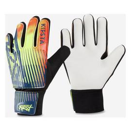 Decathlon Kids' Hard-wearing Football Gloves Size 4 – Yellow