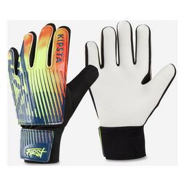 Decathlon Kids' Hard-wearing Football Gloves Size 5 – Yellow