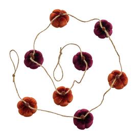 Argos Home Felt Pumpkin Halloween Garland