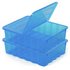 Pair of Underbed Boxes with Lids - Blue