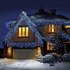 Premier Decorations 10m 960 LED Icicle Lights - Blue & White