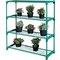 4 Shelf Tubular Greenhouse Shelving