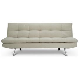 Habitat Nolan Fabric 3 Seater Clic Clac Sofa Bed - Natural