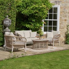 Pacific Martic 4Seater Rattan Effect Garden Sofa Set-Natural