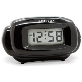 Acctim Aura LCD Alarm Clock - Black
