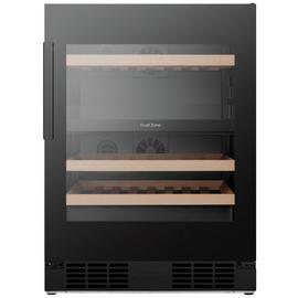 Hisense RW3N122GSLF Dual Zone Wine Cooler - Black