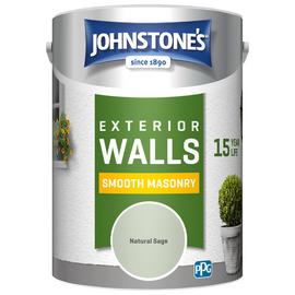 Johnstone's - Smooth Masonry Paint - Natural Sage - 5L