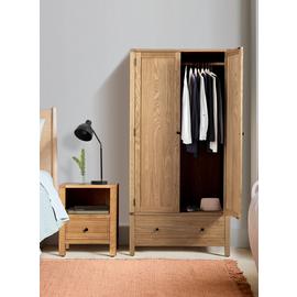Habitat Finchley 2 Door Wardrobe - Oak