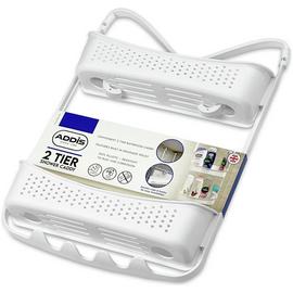 Addis 2 Tier Shower Caddy - White