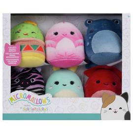 Micromallows Squishmallows Micro Plush-Pack of 6