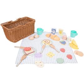 Chad Valley Wooden Picnic Basket