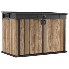 Keter Signature 2020L Horizontal Garden Storage Shed - Oak