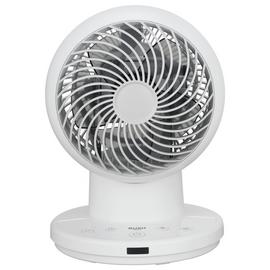 Bush White Desk Fan with Remote Control- 6 Inch
