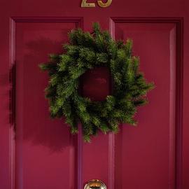 Argos Home Plain Foliage Christmas Wreath