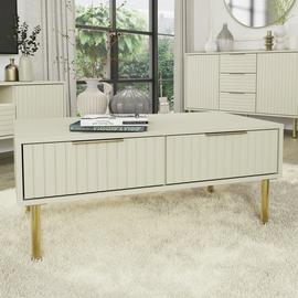 GFW Nervata 2 Drawer Coffee Table