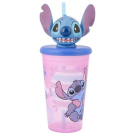 Disney Stitch 3D Head Lilac Soda Cup - 440ml