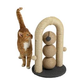 Compact Jute Cat Scratch Post