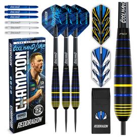 Red Dragon Luke Humphries Coolhand 22g Brass Darts Set