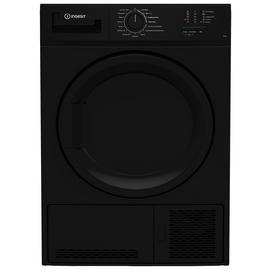 Indesit CYDC82BBGLUK 8KG Condenser Tumble Dryer - Black