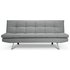 Argos Home Nolan 3 Seater Fabric Sofa Bed - Light Grey