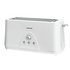 Cookworks Long Slot 4 Slice Toaster - White