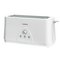 Cookworks Long Slot 4 Slice Toaster - White