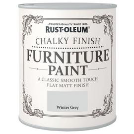 Rust-Oleum Furniture Matt Paint 750ml - Winter Grey