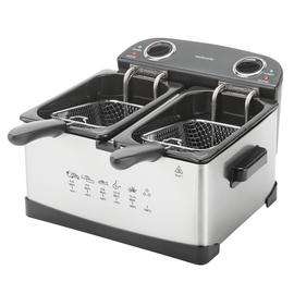 Cookworks Twin Professional Deep Fat Fryer