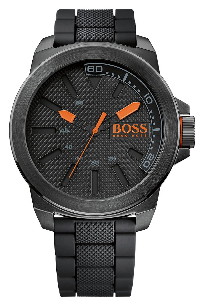 black hugo boss mens watch