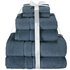 HOME Zero Twist 6 Piece Towel Bale - Denim Blue
