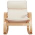 Argos Home Fabric Rocking Chair - Natural