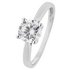 Revere 9ct White Gold 1ct Look Cubic Zirconia Ring
