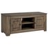 Argos Home Amersham Large Solid Wood TV Unit - Dark Pine