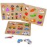 Chad Valley PlaySmart Wooden Puzzles - 3 Pack