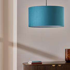 Habitat Velvet Easy Fit Lampshade - 49cm
