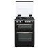 New World NWLS60DGB 60cm Double Gas CookerBlack