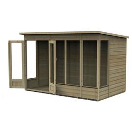 Forest Beckwood Shiplap Apex Summerhouse - 10 x 6ft